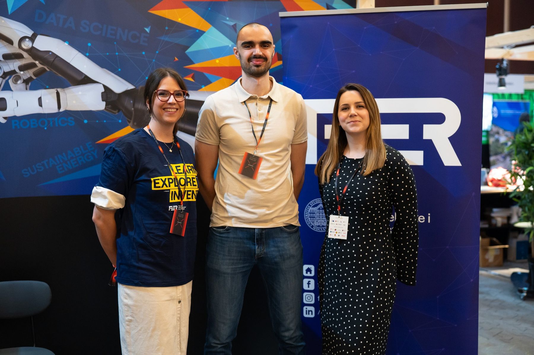 Predstavnici FER-a na svom štandu na Dubrovnik EXPO-u 2026.